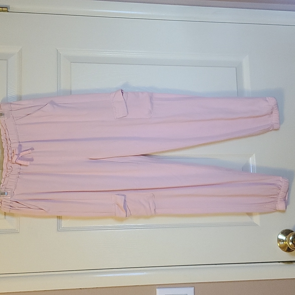 Epic Threads pink girls cotton cargo pants